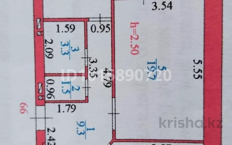 2-бөлмелі пәтер · 61.2 м² · 8/9 қабат, Болекбаева 9/1, бағасы: ~ 30 млн ₸ в Астане, Сарайшык р-н — фото 2