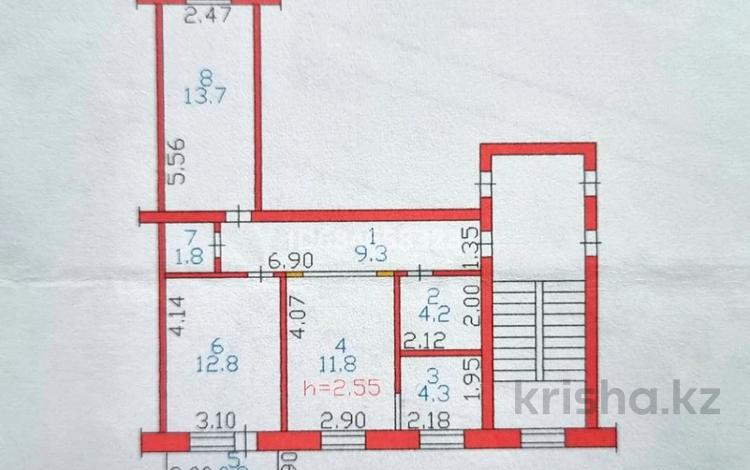 3-бөлмелі пәтер, 58 м², 4/5 қабат, 35 квартал 23, бағасы: 20.5 млн 〒 в Семее — фото 16