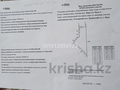 Участок · 9.9 га, Талгарский р-н за 12 млн ₸ в Алматинской обл.