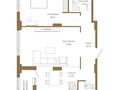 2-комнатная квартира · 69.87 м² · 3/17 этаж, Достык 8/5 за ~ 50.8 млн ₸ в Астане, Есильский р-н — фото 10