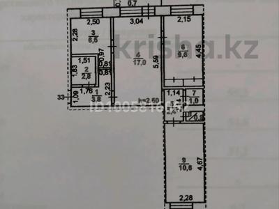 3-комнатная квартира · 55 м² · 4/5 этаж, Парковая — Возле Сити за 14.5 млн 〒 в Рудном