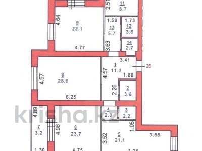 4-комнатная квартира, 141.6 м², 2/8 этаж, микрорайон Береке 142/1 за 65 млн 〒 в Костанае