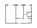 2-комнатная квартира · 44.1 м² · 1/5 этаж, Генерала Дюсенова 14 за 19.2 млн ₸ в Павлодаре — фото 17