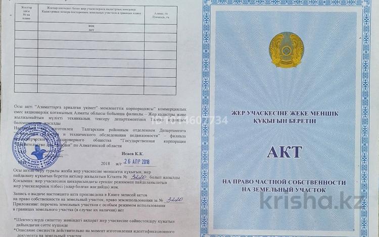 Жер телімі · 7 сотық, Панфилов, бағасы: 5.5 млн ₸ в  — фото 2