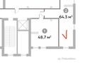 3-бөлмелі пәтер · 64.3 м² · 2/4 қабат, Муратбаева — Муратбаева-Макатаева, бағасы: 32.9 млн ₸ в Алматы, Алмалинский р-н — фото 5