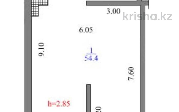 2-бөлмелі пәтер · 55 м² · 6/6 қабат, Қайрат ш/а. уч. 377, бағасы: 30 млн ₸ в Алматы, Турксибский р-н — фото 2