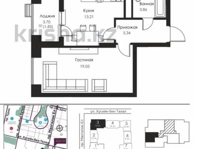 Продажа квартир в Астане: 1-комнатная квартира · 44 м² · 5 этаж, Хусейн бен талал 30 за 25 млн 〒 1-комнатная квартира · 44 м² · 5 этаж, Хусейн бен талал 30 за 25 млн 〒 в Астане, Есильский р-н