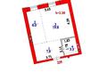 1-бөлмелі пәтер · 33.7 м² · 9/9 қабат, Е 181 3, бағасы: 11.9 млн ₸ в Астане, Нура р-н