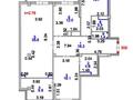 3-комнатная квартира · 122.7 м² · 7/14 этаж, Туран 52/1 — проспект Туран - улица Бухар-Жырау за 107 млн ₸ в Астане, Нура р-н — фото 24