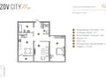 2-комнатная квартира · 62.9 м² · 11/15 этаж, Райымбека 210/27 за ~ 43.2 млн ₸ в Алматы, Алмалинский р-н