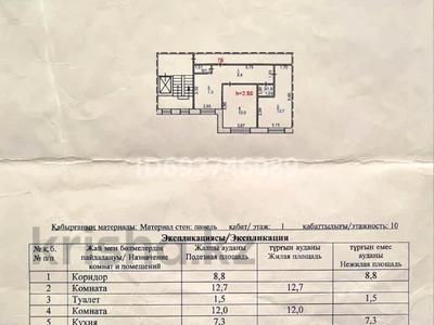 2-комнатная квартира, 44 м², 1/10 этаж, Кабдеша Нуркина 33 за 14 млн 〒 в Павлодаре