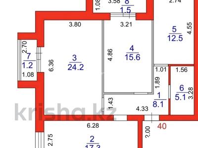 3-бөлмелі пәтер · 85.5 м² · 1/5 қабат, мкр Новый Город, Анжерская 44Б, бағасы: 25 млн ₸ в Караганде, Казыбек би р-н