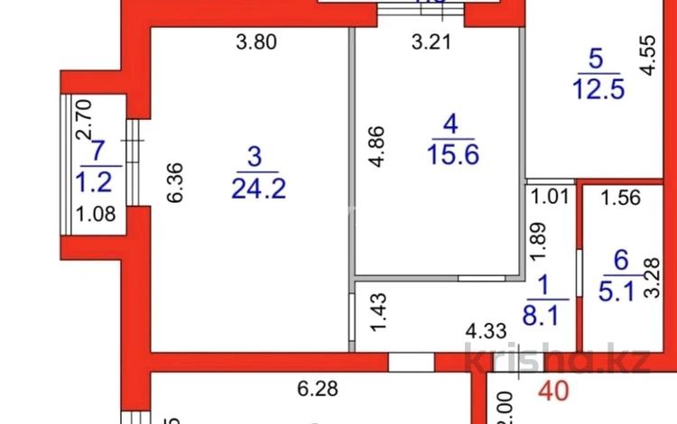 3-бөлмелі пәтер · 85.5 м² · 1/5 қабат, мкр Новый Город, Анжерская 44Б, бағасы: 25 млн ₸ в Караганде, Казыбек би р-н — фото 2