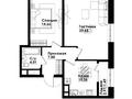 2-бөлмелі пәтер · 67 м² · 5/9 қабат, Жандосова 5 — Cулейменова, бағасы: 55 млн ₸ в Алматы, Ауэзовский р-н — фото 2