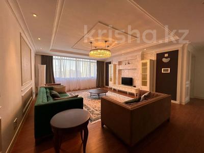 4-бөлмелі пәтер, 180 м², 10/18 қабат ай сайын, Байтурсынова 1, бағасы: 900 000 〒 в Астане