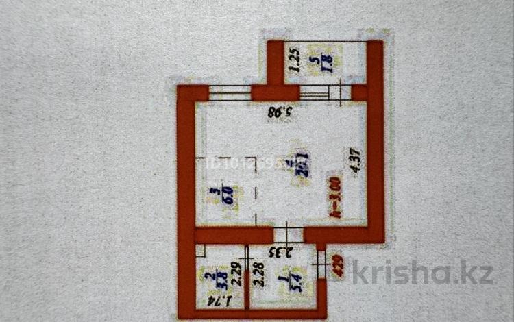 1-комнатная квартира · 37.1 м² · 6/10 этаж, Алихан Бокейхан 7 за 26 млн ₸ в Астане, Есильский р-н — фото 2