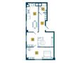 2-бөлмелі пәтер · 60.6 м², Мусрепова 57/1, бағасы: ~ 23.3 млн ₸ в Талгаре — фото 3