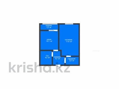 1-бөлмелі пәтер · 40 м² · 9/10 қабат, Береке шағын ауданы 79, бағасы: 28.9 млн ₸ в Костанае, Микрорайон Береке