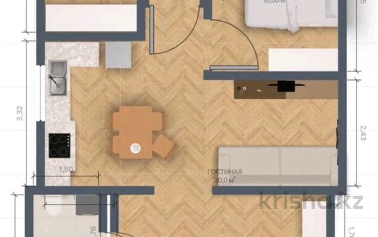 3-комнатная квартира · 62 м² · 7/9 этаж, Алатауская трасса 30 за 30.5 млн ₸ в Алматинской обл., Талгарский р-н — фото 3