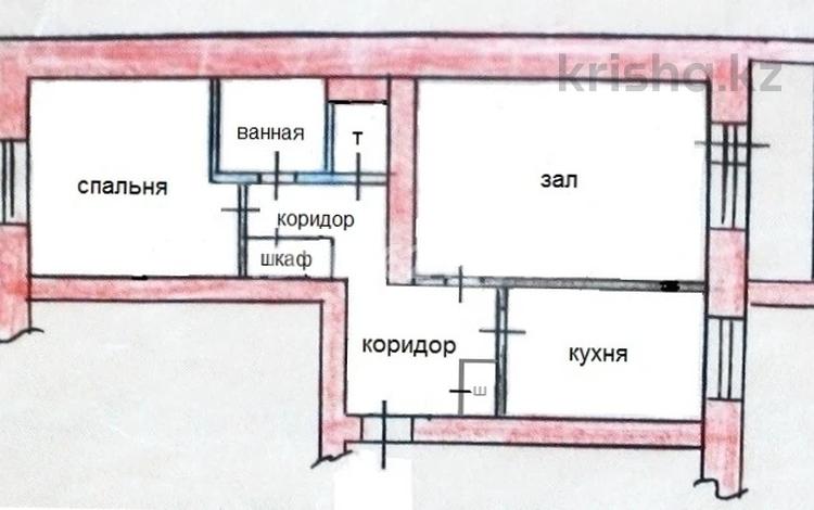 2-комнатная квартира · 49 м² · 4/5 этаж, Наб.имени Е.П.Славского 48 за 165 000 ₸ в Усть-Каменогорске, Ульбинский — фото 2