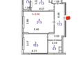 2-бөлмелі пәтер · 69 м² · 5/12 қабат, Турар Рыскулов 18, бағасы: 54.1 млн ₸ в Астане, Есильский р-н