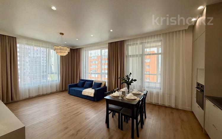 3-комнатная квартира · 75 м² · 6/12 этаж, Тауелсиздик 38/4 — Б. Момышулы за 55.5 млн ₸ в Астане, Алматы р-н — фото 2