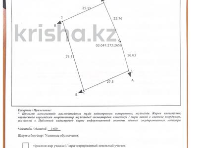 Участок · 10.52 сотки, Курамыс 2А — Под МЖК, документы в порядке, торг за 68 млн ₸ в Абай