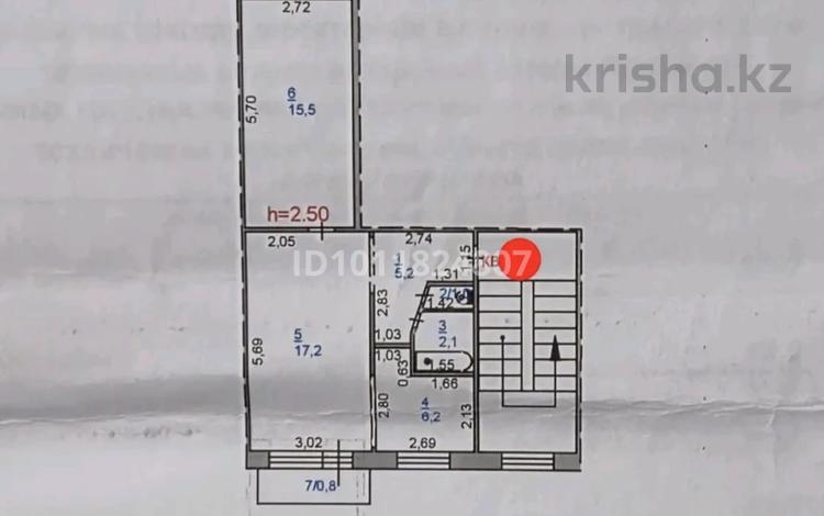 2-бөлмелі пәтер · 48 м² · 5/5 қабат, ул. Мухтара Ауэзова 26 — В самом центре города, возле 3 поликлиники., бағасы: 11 млн ₸ в Экибастузе — фото 2