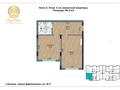 1-бөлмелі пәтер · 56.2 м² · 4/9 қабат, Курмангазы 8/3 — Напротив мкр. Авангард-2, с правой стороны остановки Каспий, бағасы: ~ 20.8 млн ₸ в Атырау, мкр Авангард-2 — фото 7