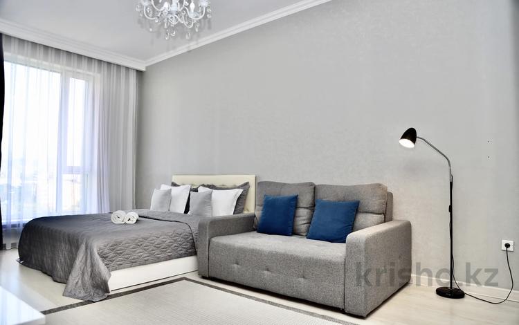 1-бөлмелі пәтер · 45 м² · 13/15 қабат, Манаса 109а — Манаса, бағасы: 25 000 ₸ в Алматы, Алмалинский р-н — фото 2
