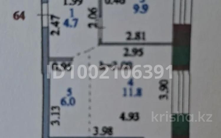 2-комнатная квартира · 37 м² · 1/12 этаж, Чингиза Айтматова 77 за 22.9 млн 〒 в Астане, Сарыарка р-н — фото 2