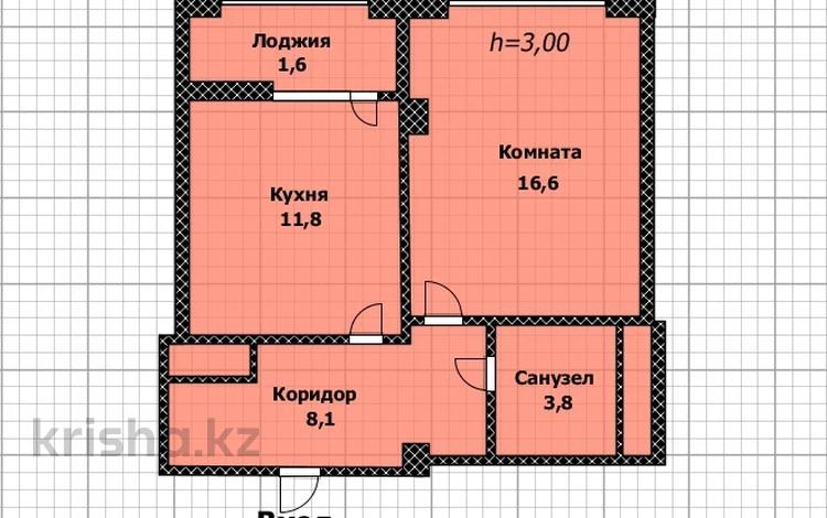 1-комнатная квартира, 42 м², 5/9 этаж, Кайым Мухамедханова 11 за 25.5 млн 〒 в Астане, Нура р-н — фото 13