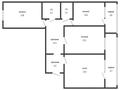 3-бөлмелі пәтер · 109.8 м² · 1/9 қабат, микрорайон Береке, бағасы: 49.5 млн ₸ в Костанае — фото 18