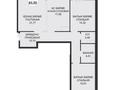 3-комнатная квартира · 93.5 м² · 10/12 этаж, По ул. Ханов Керея и Жанибека, напротив Президентского парка за ~ 66.5 млн ₸ в Астане, Есильский р-н — фото 2