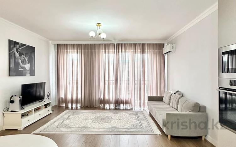 2-комнатная квартира · 55 м² · 16/17 этаж, Гагарина 233 за 60 млн ₸ в Алматы, Бостандыкский р-н — фото 2
