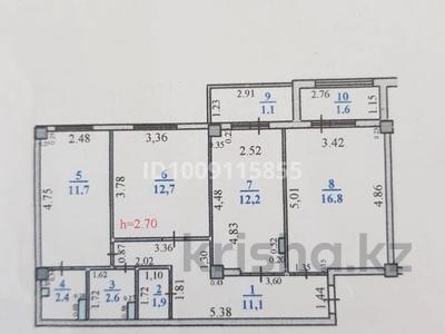 3-комнатная квартира · 74.1 м² · 3/5 этаж, мкр Улы Дала 21 за 23 млн ₸ в Таразе