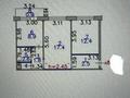 2-бөлмелі пәтер · 52 м² · 4/5 қабат, Пр.Шакарима (бывшая ул.Ворошилова) 4/1, бағасы: 17 млн ₸ в Усть-Каменогорске, Ульбинский — фото 5