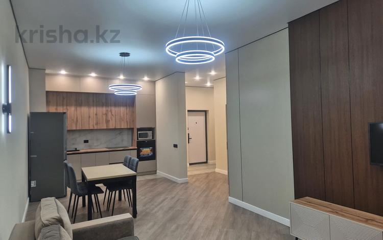2-комнатная квартира · 59 м² · 7/9 этаж, Каныша Сатпаева за 430 000 ₸ в Алматы, Бостандыкский р-н — фото 2