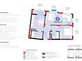 2-бөлмелі пәтер · 64 м² · 3/9 қабат, Туран, бағасы: 44.5 млн ₸ в Астане, Нура р-н