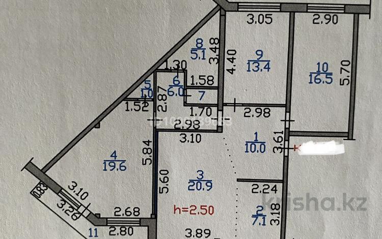 4-бөлмелі пәтер · 102.8 м² · 5/6 қабат, Новаторов, бағасы: 43 млн ₸ в Усть-Каменогорске, Ульбинский — фото 2
