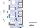3-бөлмелі пәтер · 77.49 м², Е 915 — Цена с -20% скидкой, бағасы: ~ 41.5 млн ₸ в Астане, Есильский р-н — фото 2