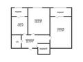 2-комнатная квартира · 67.4 м² · 6/9 этаж, Курганская за ~ 33.8 млн ₸ в Костанае — фото 3