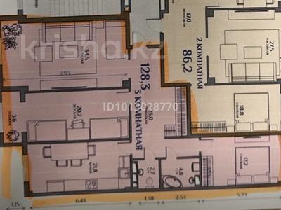 3-бөлмелі пәтер · 130 м² · 9/9 қабат, 40-а/ш. 2, бағасы: 46 млн ₸ в Актау, 40-й мкр