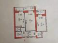 2-бөлмелі пәтер · 67.3 м² · 8/9 қабат, Береке шағын ауданы 51, бағасы: 32 млн ₸ в Костанае, Микрорайон Береке — фото 8
