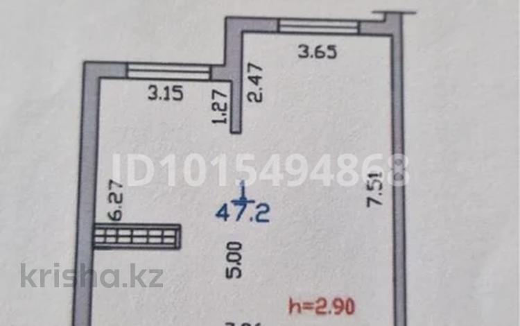 2-бөлмелі пәтер · 47 м² · 2 қабат, Қайрат ш/а., Сыбызгы 100, бағасы: 23.5 млн ₸ в Алматы, Турксибский р-н — фото 2