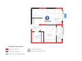 1-комнатная квартира · 37.9 м² · 9/12 этаж, мкр Акжайык, Байдибек би 113/3 — Байдибек би за 24.5 млн ₸ в Шымкенте, Абайский р-н