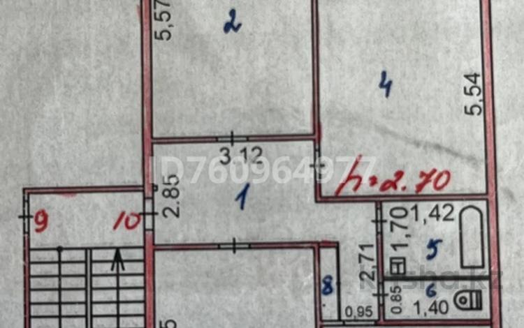 3-бөлмелі пәтер · 82.2 м² · 5/5 қабат, Сейфуллина 3, бағасы: 23 млн ₸ в Жезказгане — фото 2