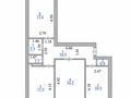 3-бөлмелі пәтер · 68 м² · 4/5 қабат, Куйші Дина 1/1, бағасы: 27 млн ₸ в Астане, Алматы р-н — фото 2