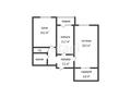 2-бөлмелі пәтер · 67.7 м² · 2/6 қабат, Юбилейный мкр. 28, бағасы: 31 млн ₸ в Костанае — фото 22