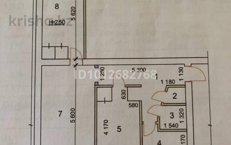 3-комнатная квартира · 58.4 м² · 4/5 этаж, Фрунзе — Парковая ,Фрунзе за 14 млн ₸ в Рудном — фото 2